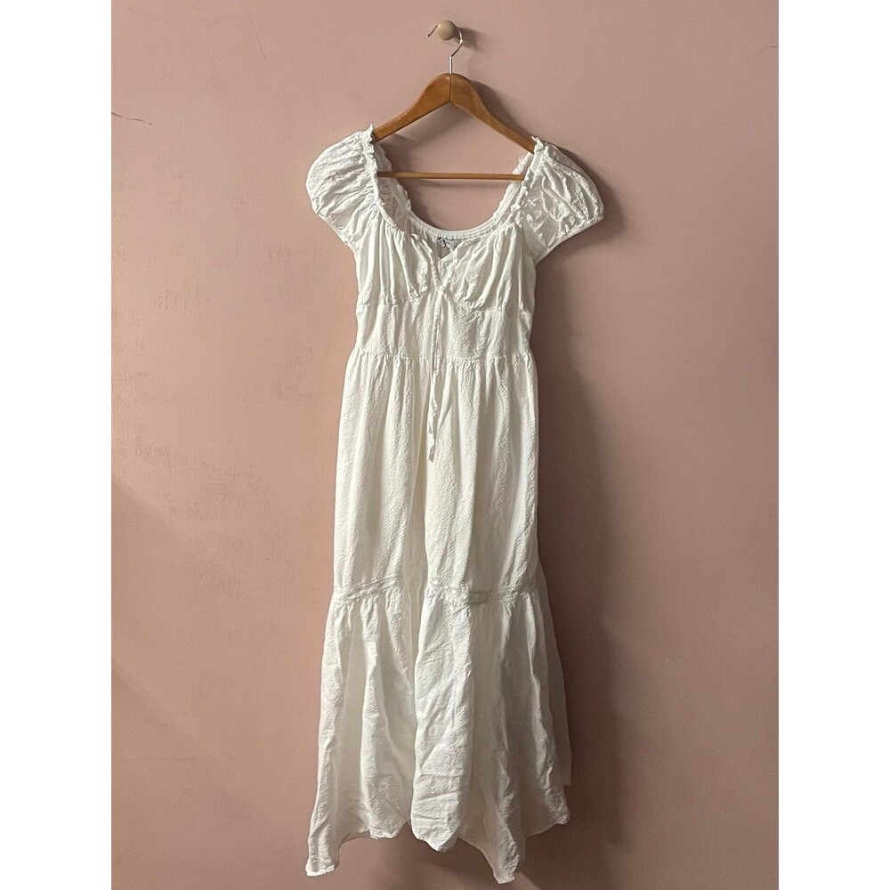 Arizona White/Cream Midi-Maxi Dress Size M